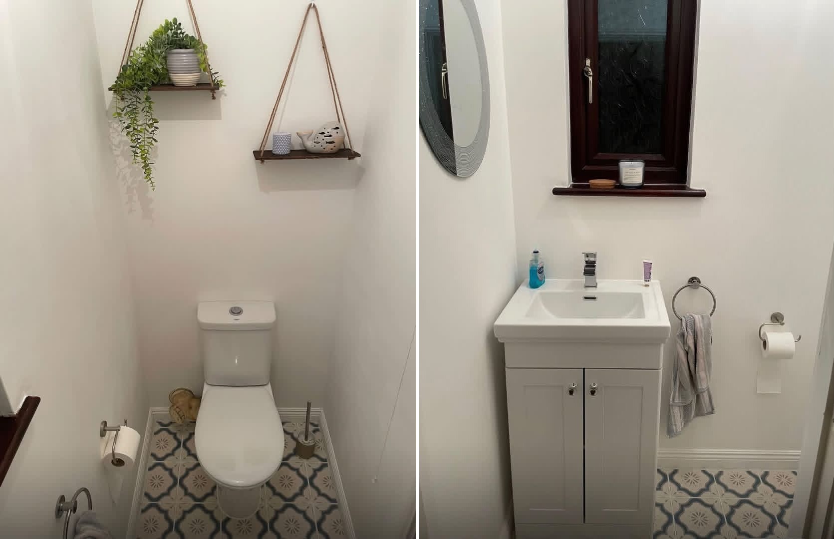 Downstairs toilet finished